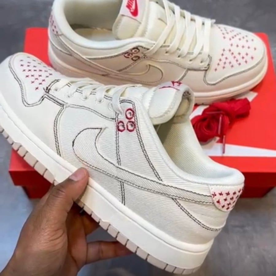 Nike Dunk Low "Shashiko - Light Orewood Brown"