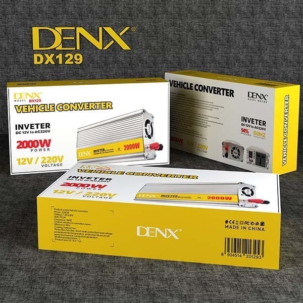 محول كهربائي للسيارة الى 220v بقوة 2000 واط