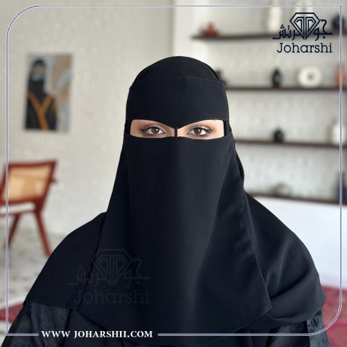 برقع سعودي طويل