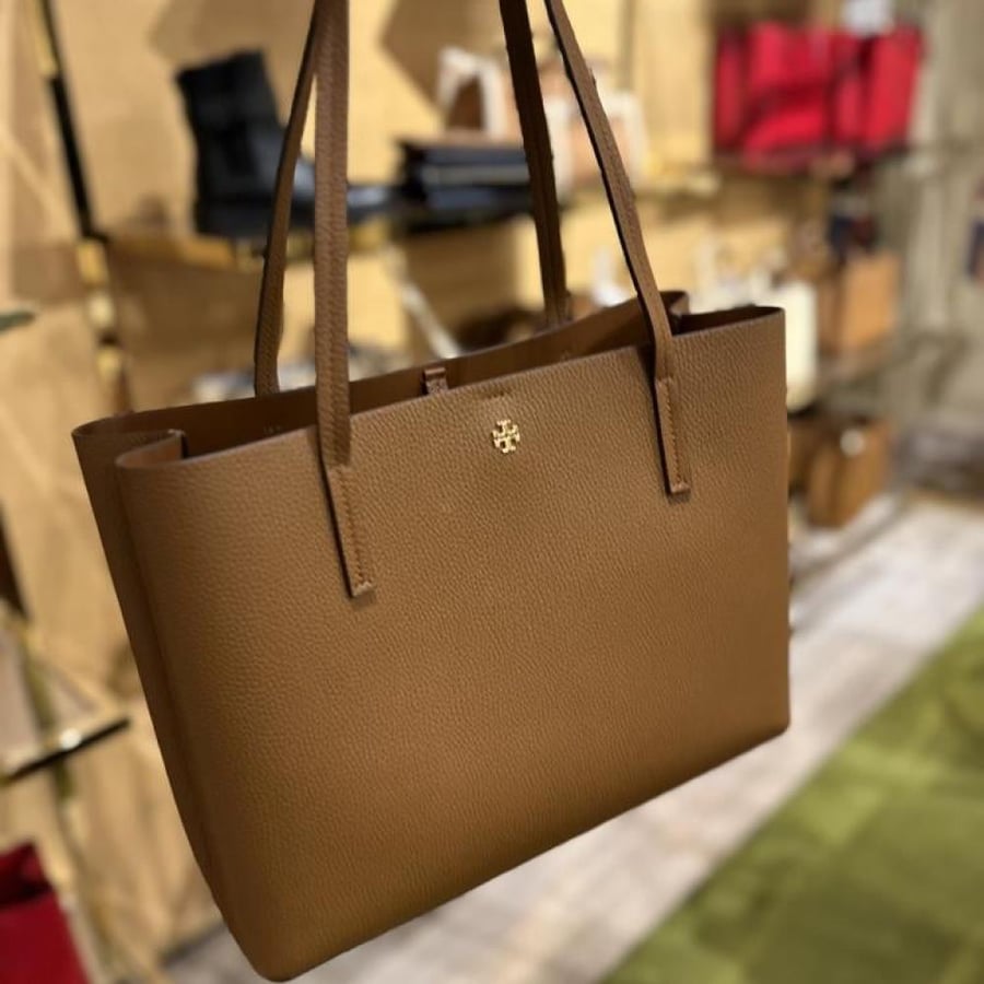LEATHER ZIP TOTE