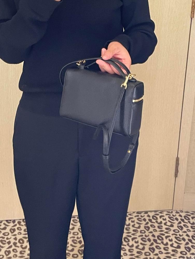 ROMY SLIM TOP-HANDLE BAG