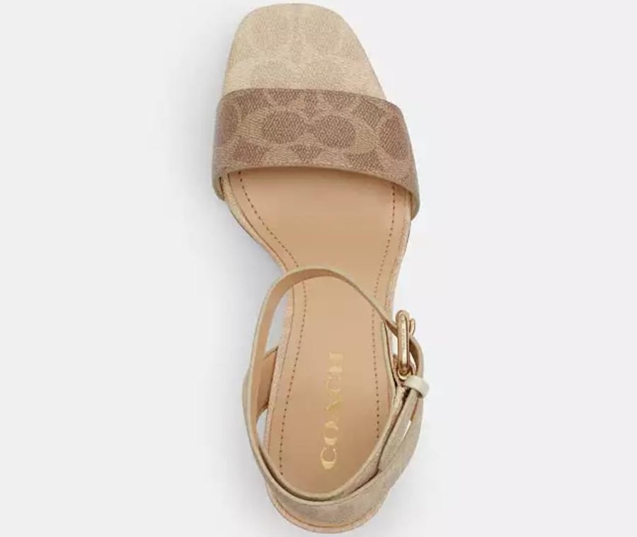 Shelby Sandal In Signature Canvas