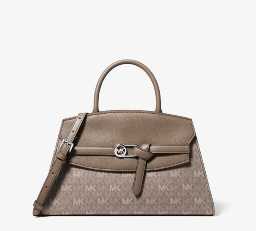 Greta Medium Embossed Satchel