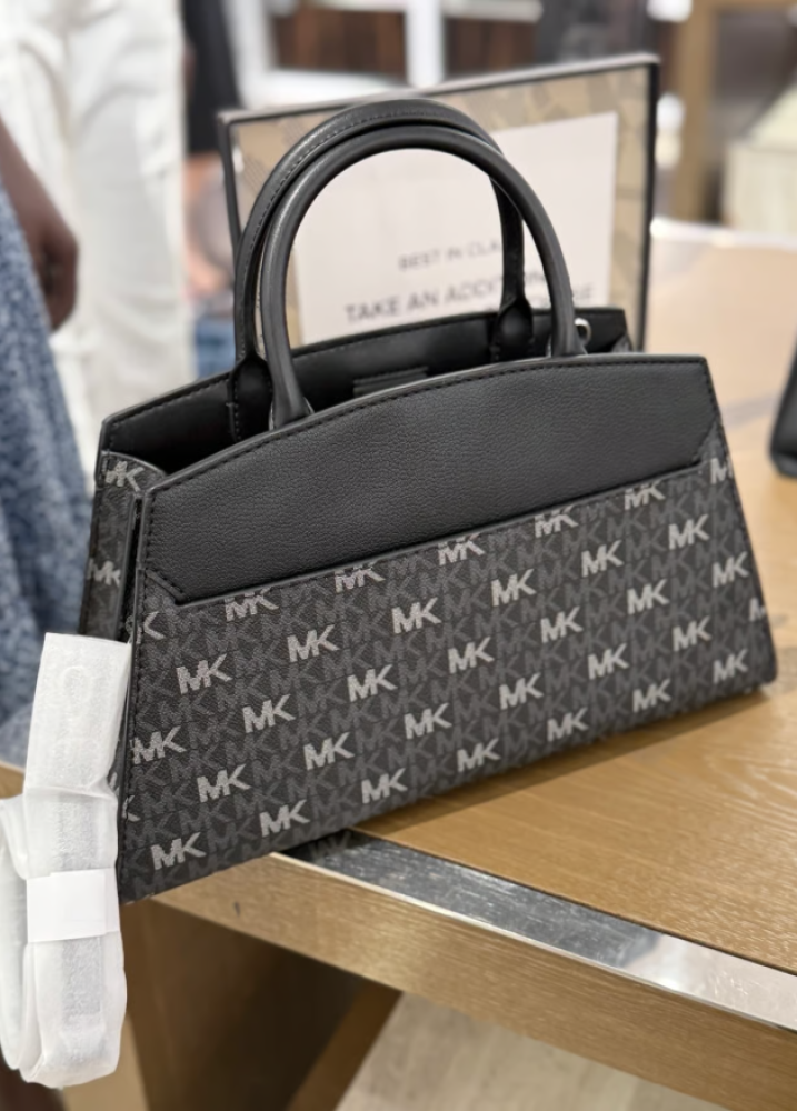Greta Medium Embossed Satchel