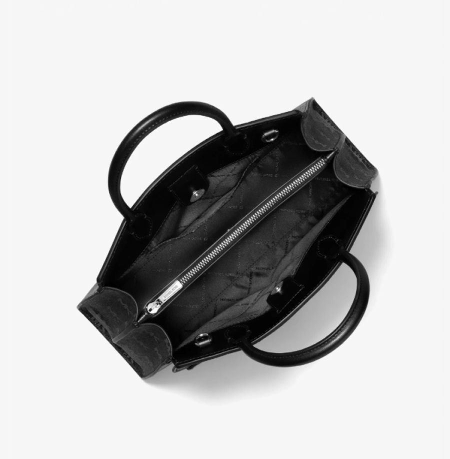 Greta Medium Embossed Satchel