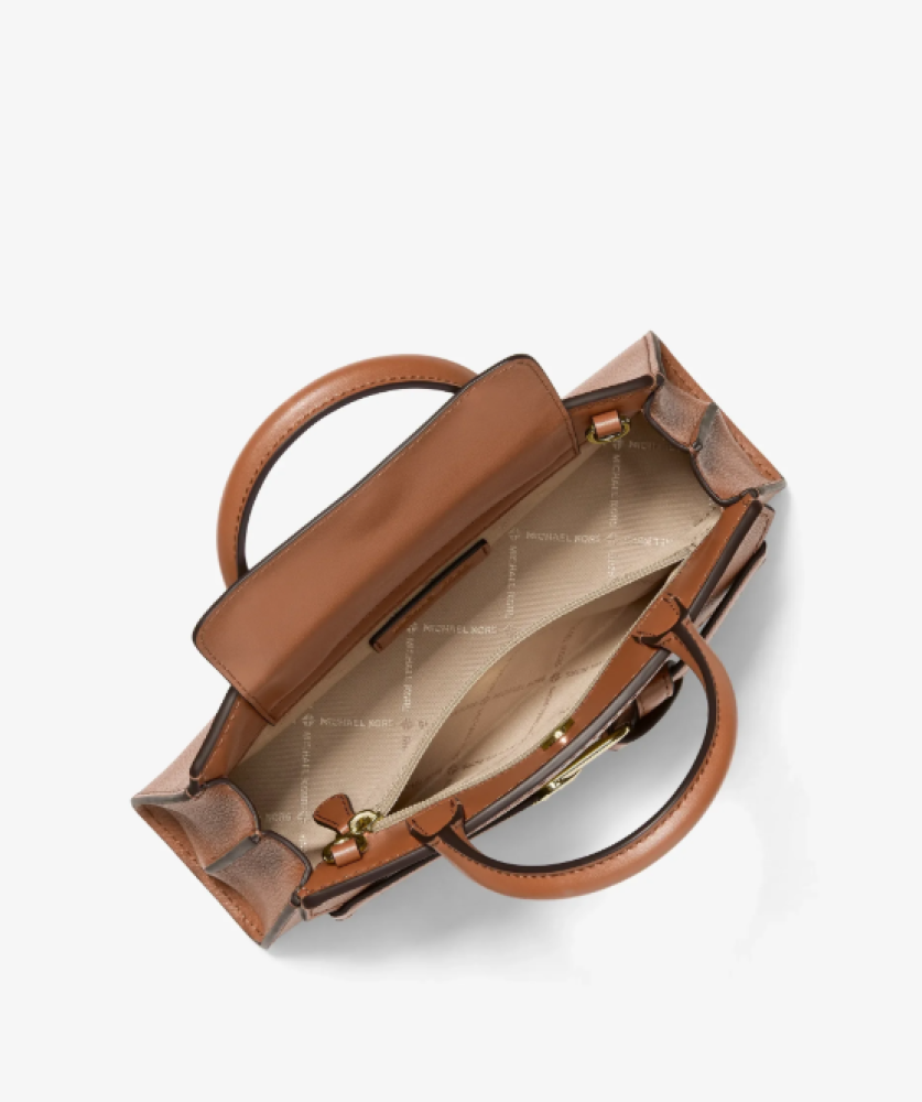 Greta Small Leather Satchel
