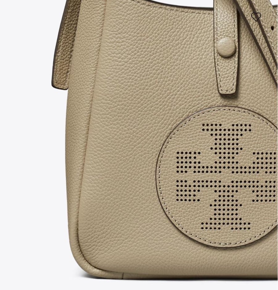 SMALL CENTER ZIP SATCHEL