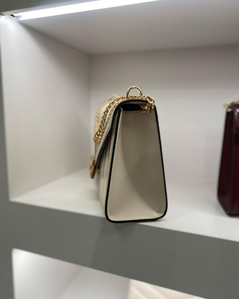 Whitney Medium Color-Block and Signature Logo Shoulder Bag