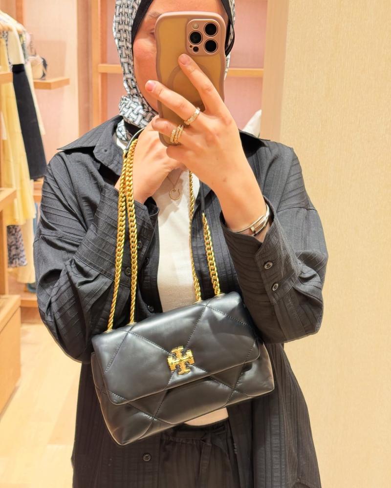 SMALL KIRA DIAMOND QUILT CONVERTIBLE SHOULDER BAG