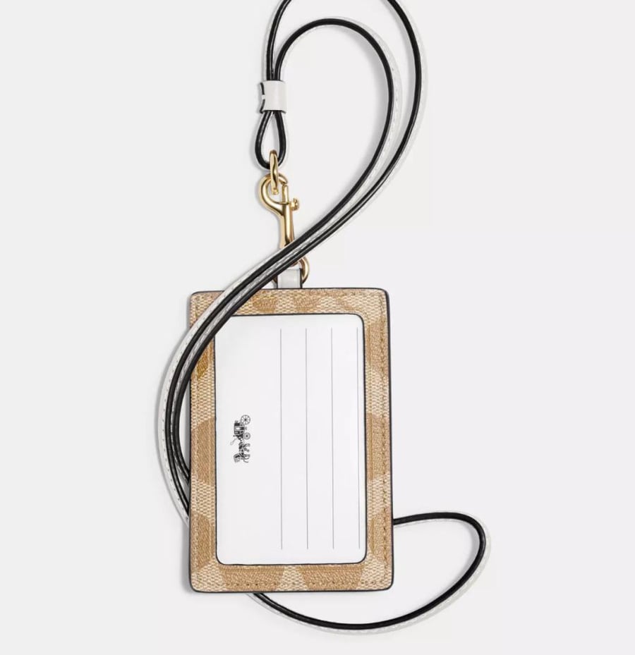 Id Lanyard In Signature Canvas