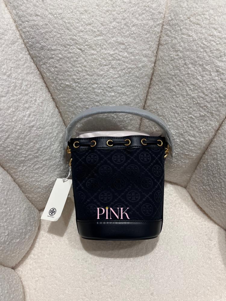 MINI T MONOGRAM BUCKET BAG