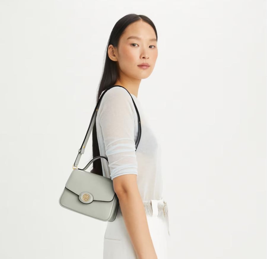 ROBINSON SPAZZOLATO SMALL TOP-HANDLE BAG