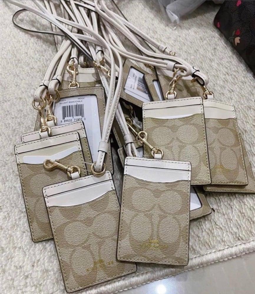 Id Lanyard In Signature Canvas