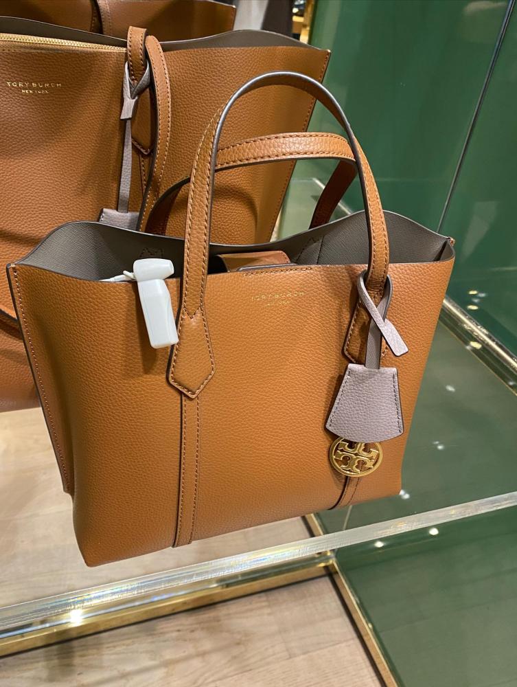SMALL PERRY TRIPLE-COMPARTMENT TOTE BAG