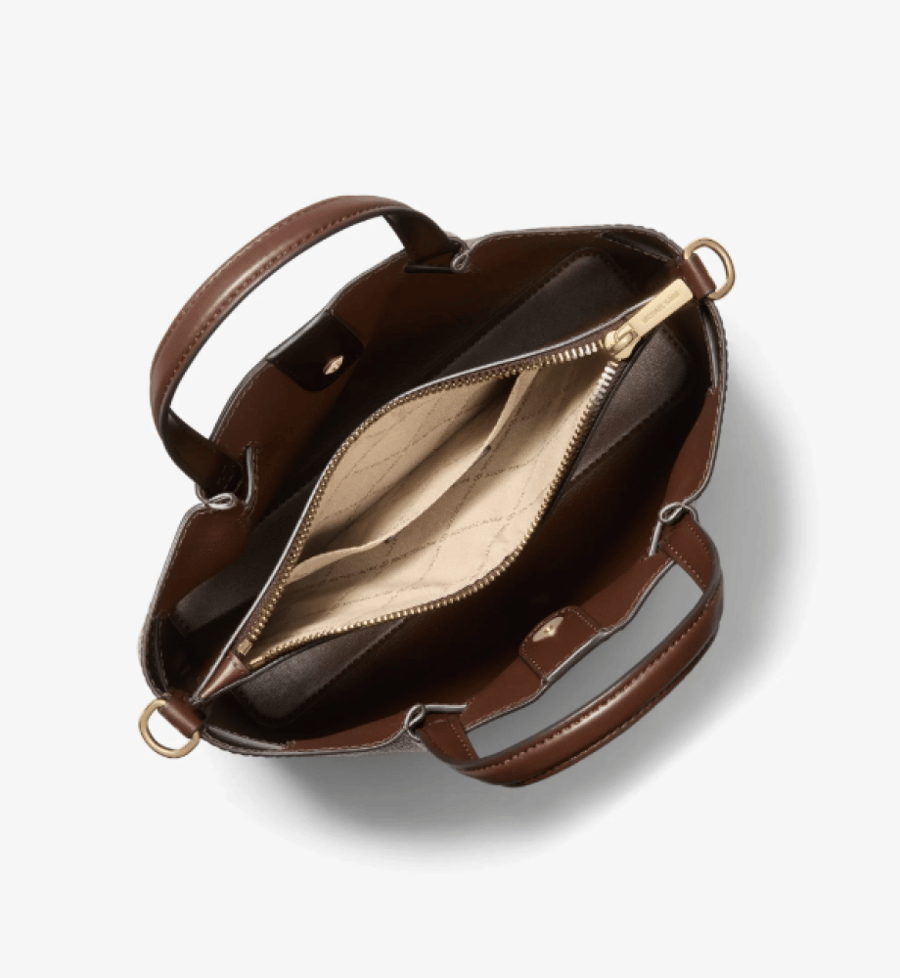 Carson Small Signature Logo Satchel