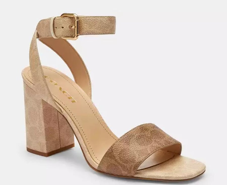 Shelby Sandal In Signature Canvas