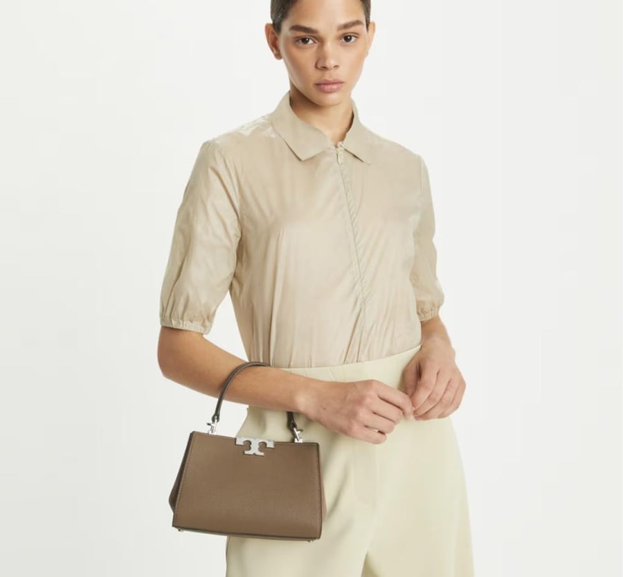 MINI ELEANOR PEBBLED SATCHEL
