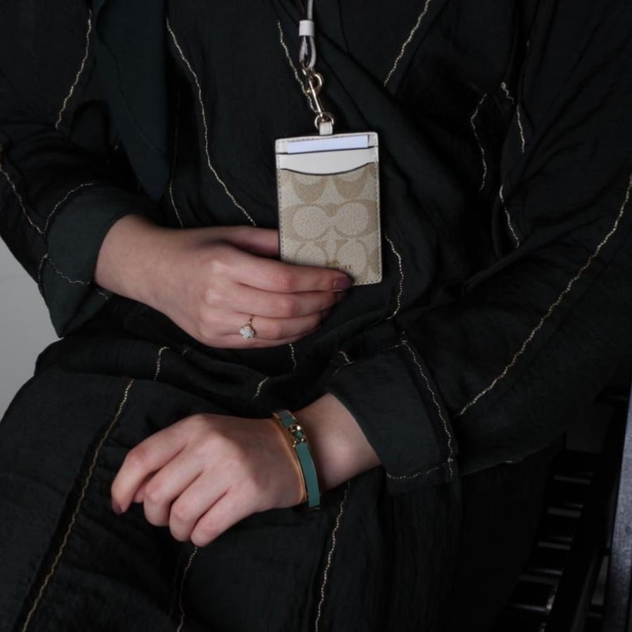 Id Lanyard In Signature Canvas