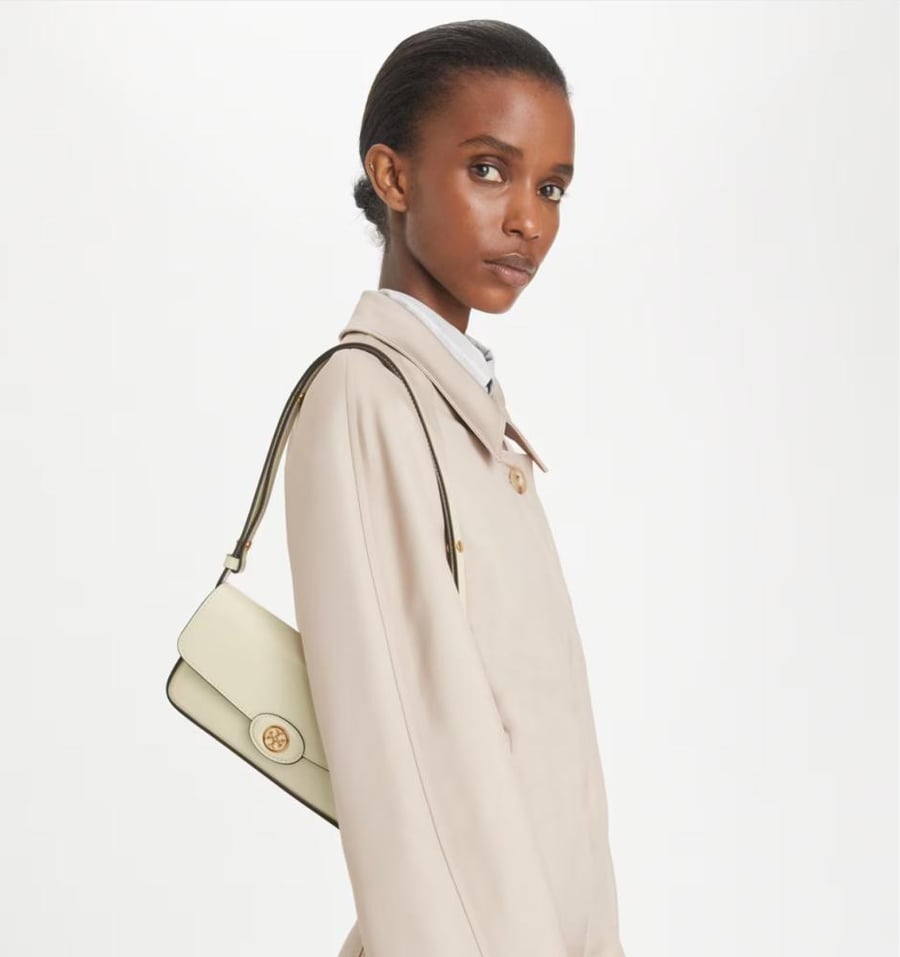 ROBINSON SPAZZOLATO RECTANGULAR SHOULDER BAG