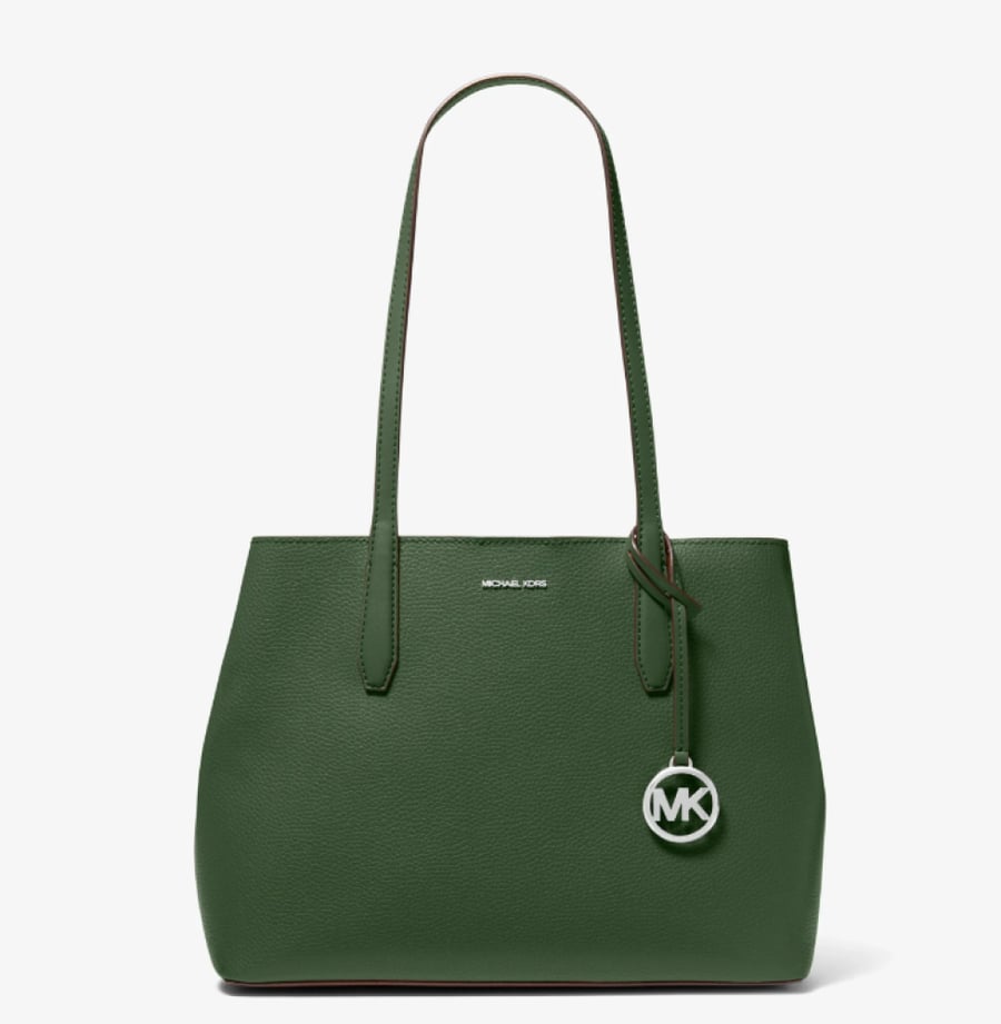 Avalon Medium Pebbled Leather Tote Bag
