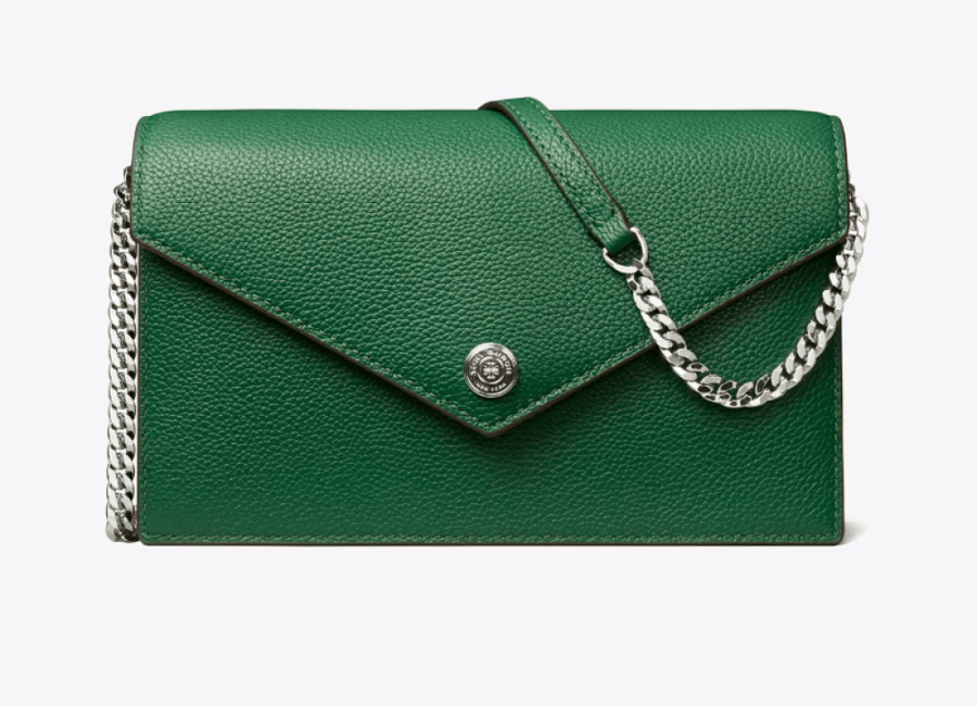PEBBLE ENVELOPE CHAIN WALLET