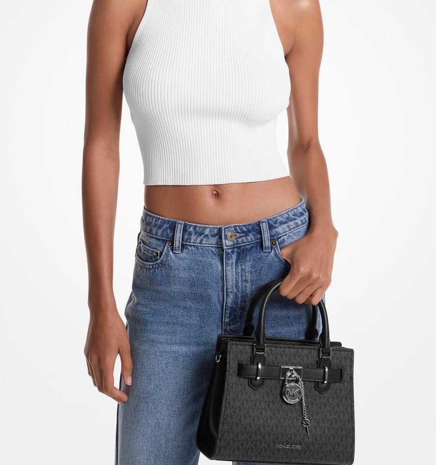 Hamilton Small Leather Satche