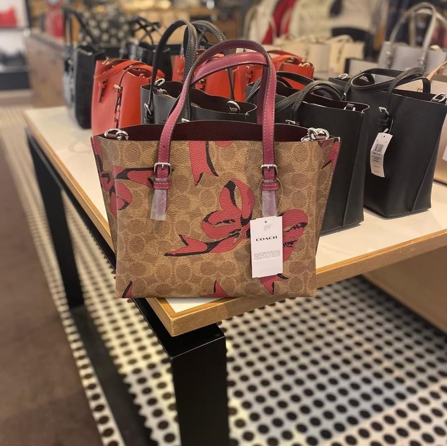 Mollie Tote 25 In Signature Canvas