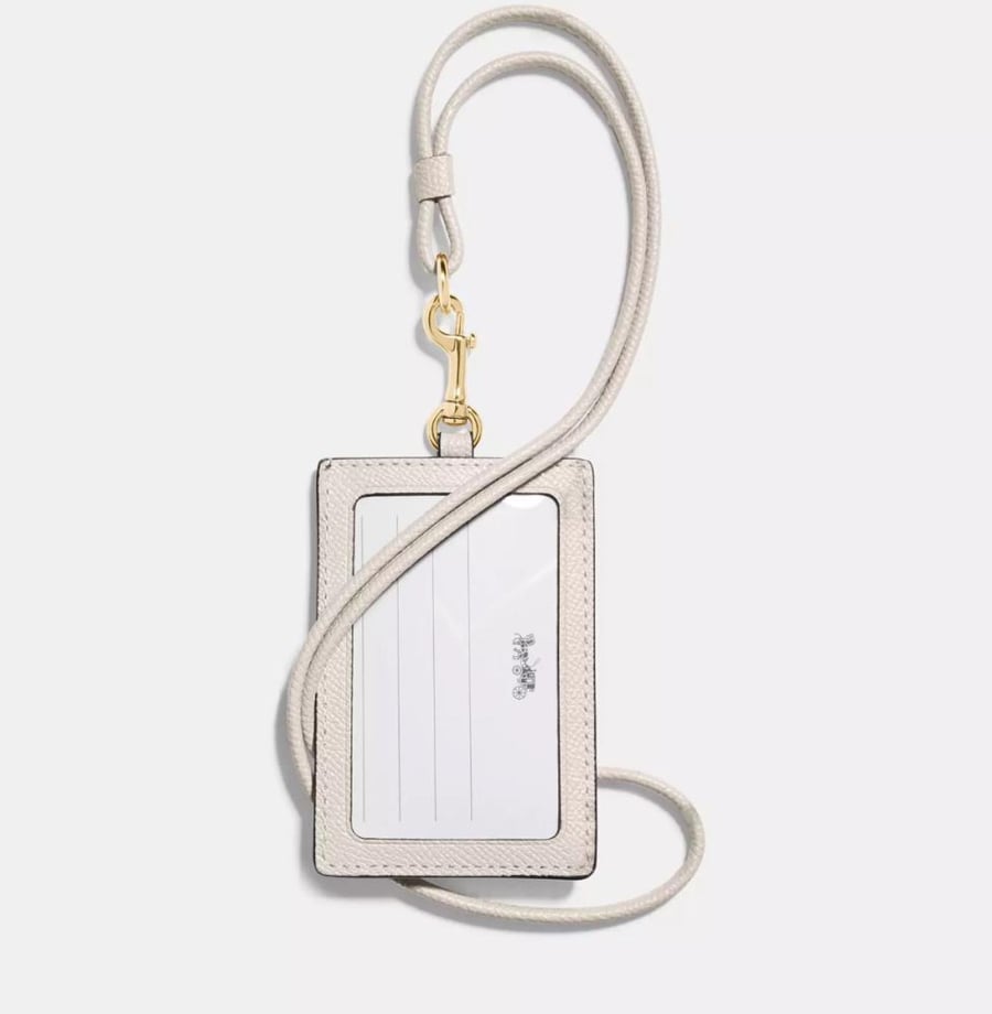Id Lanyard In Signature Canvas