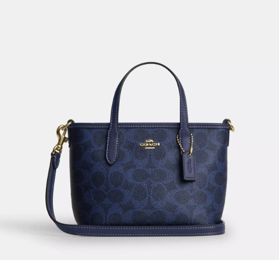 City Mini Tote Bag In Signature Canvas
