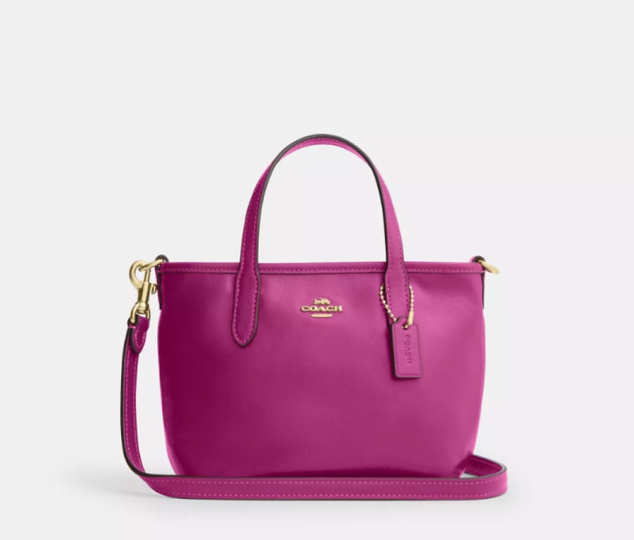 City Mini Tote Bag In Signature Canvas