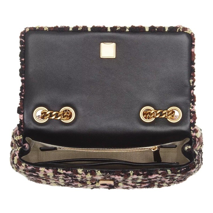 SMALL KIRA TWEED CONVERTIBLE SHOULDER BAG
