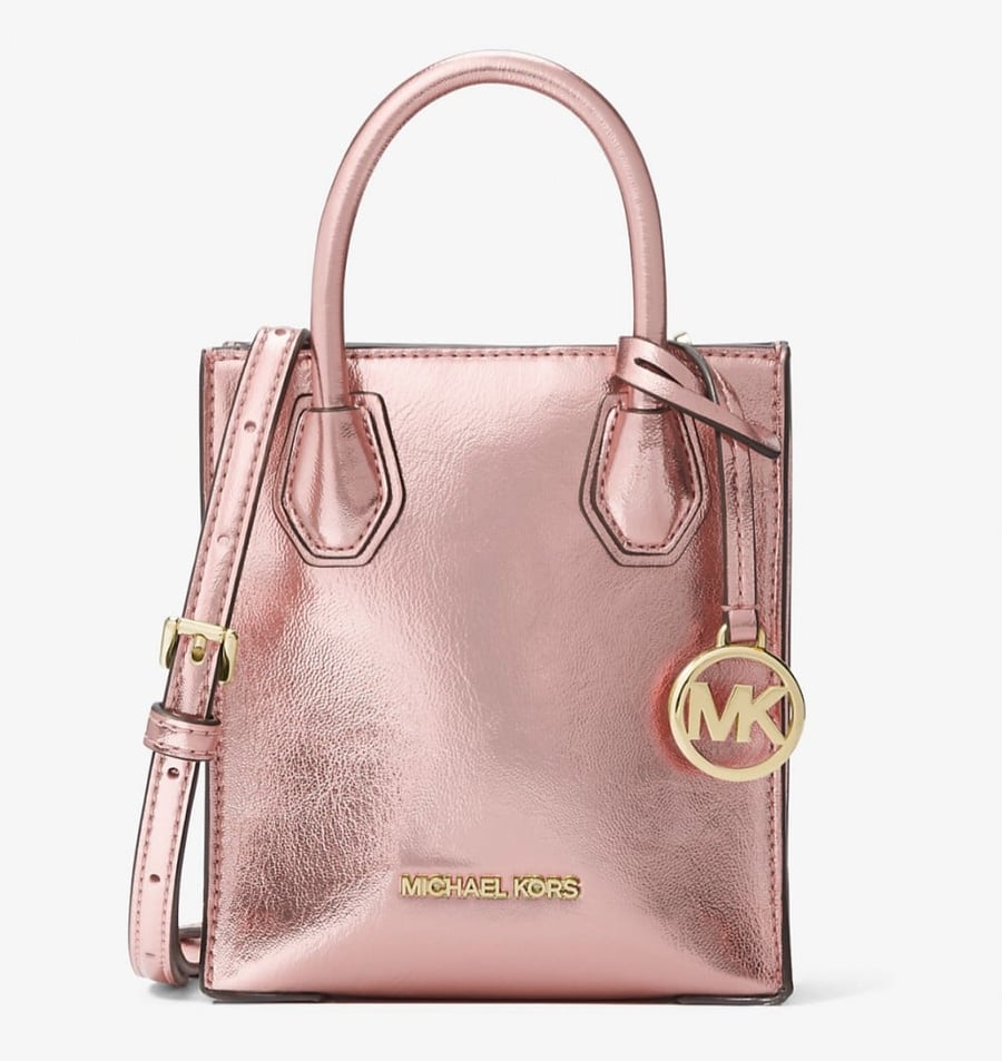 Mercer Extra-Small Pebbled Leather Mercer Extra-Small Patent Crossbody Bag
