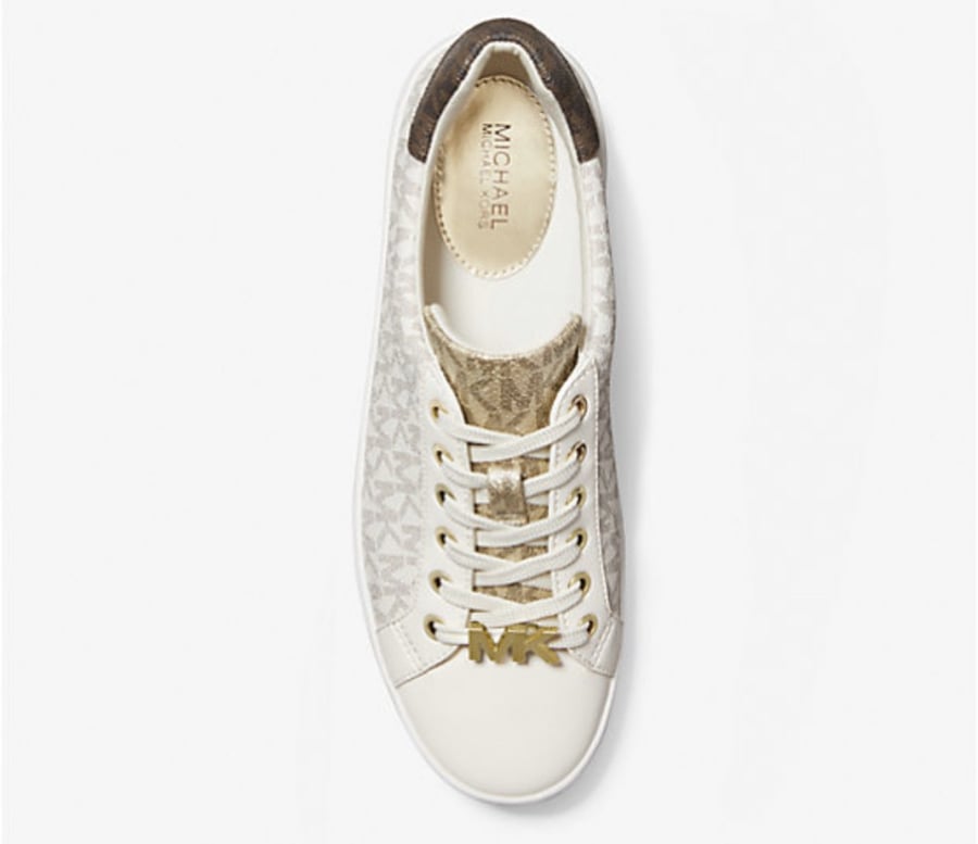 Poppy Color-Block Logo Sneaker