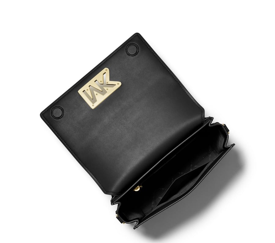 Whitney Medium Color-Block and Signature Logo Shoulder Bag