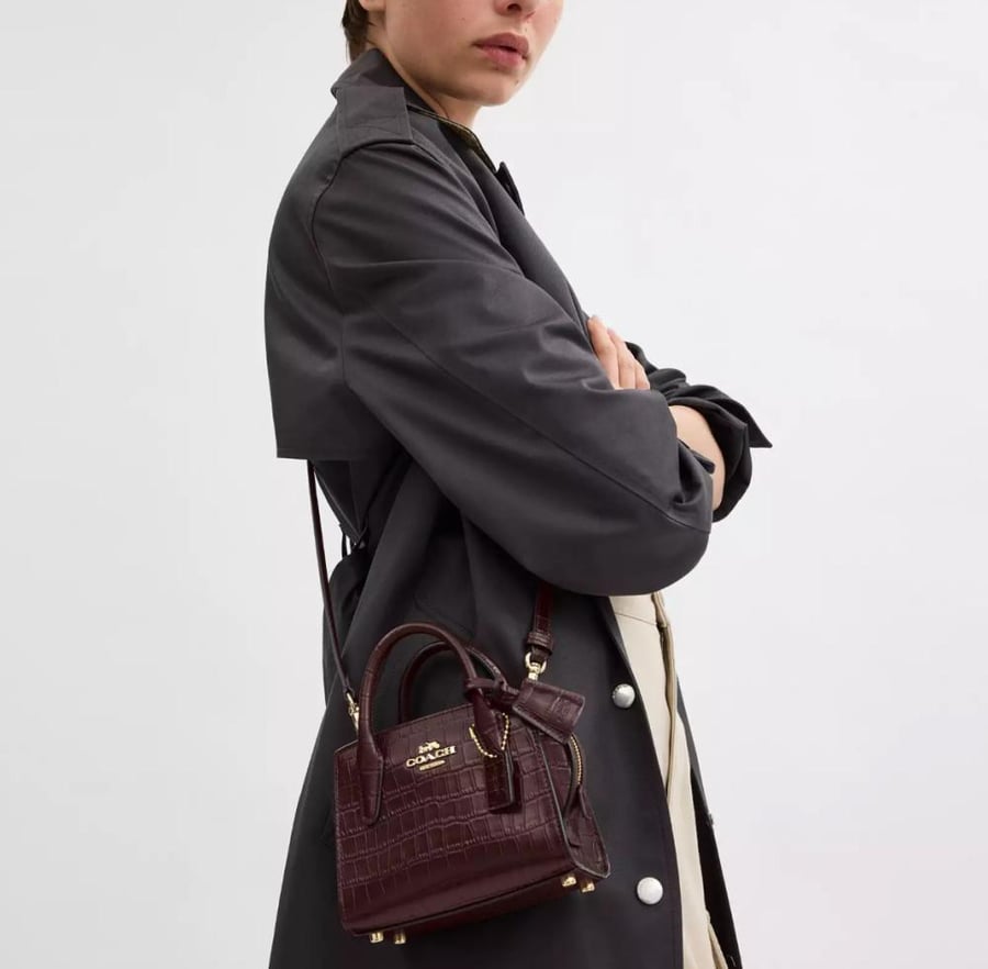 Andrea Mini Carryall In Signature Canvas