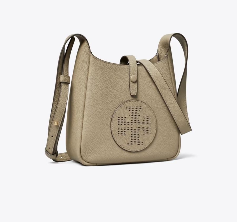 SMALL CENTER ZIP SATCHEL