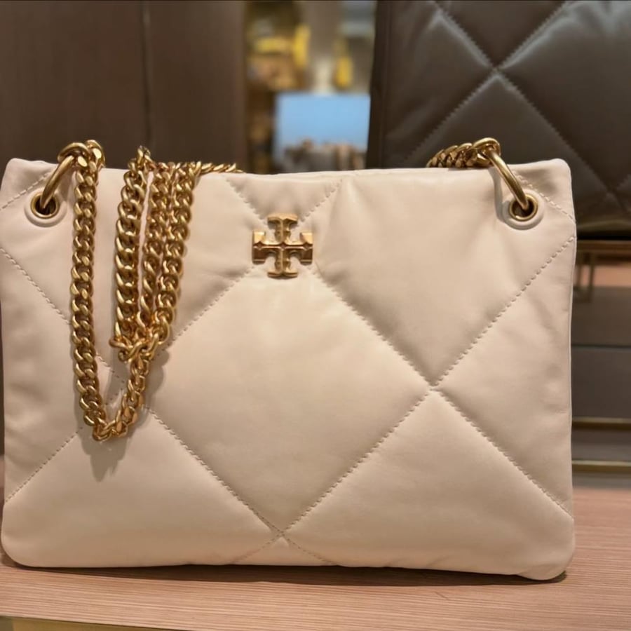 SMALL KIRA DIAMOND QUILT SHOULDER BAG