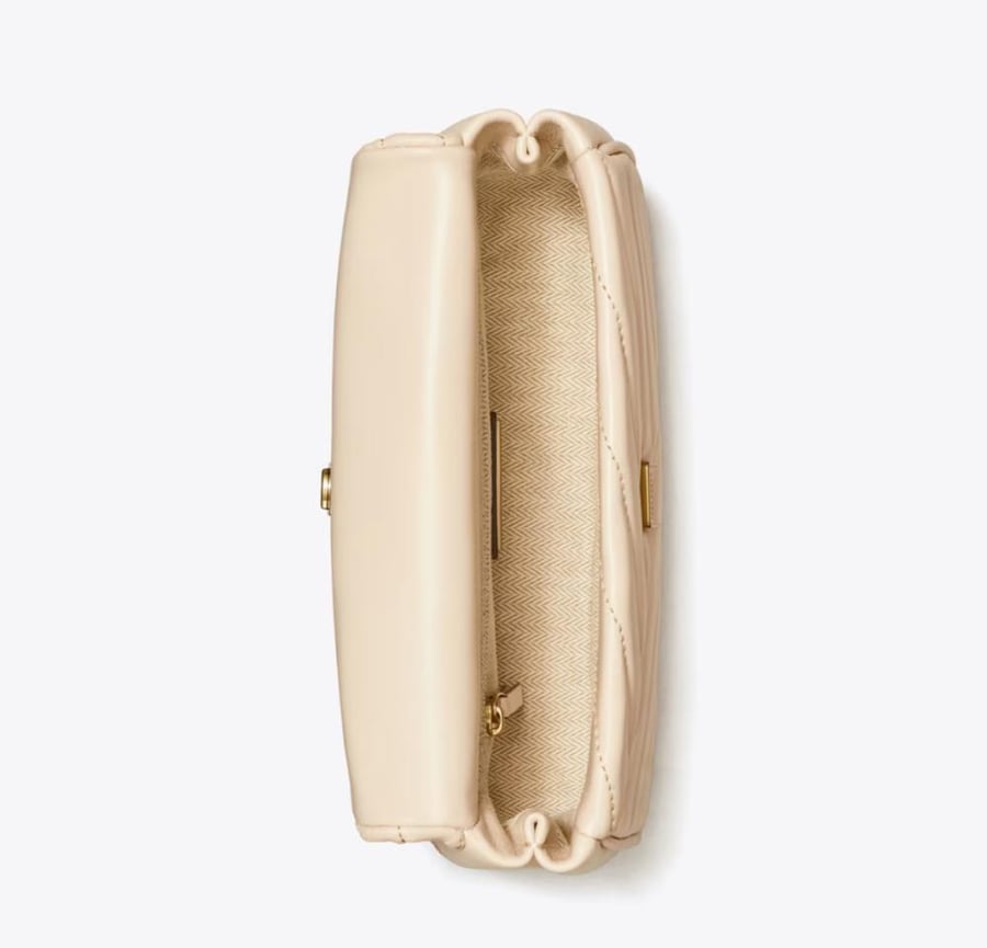 KIRA CHEVRON TOP-HANDLE BAG