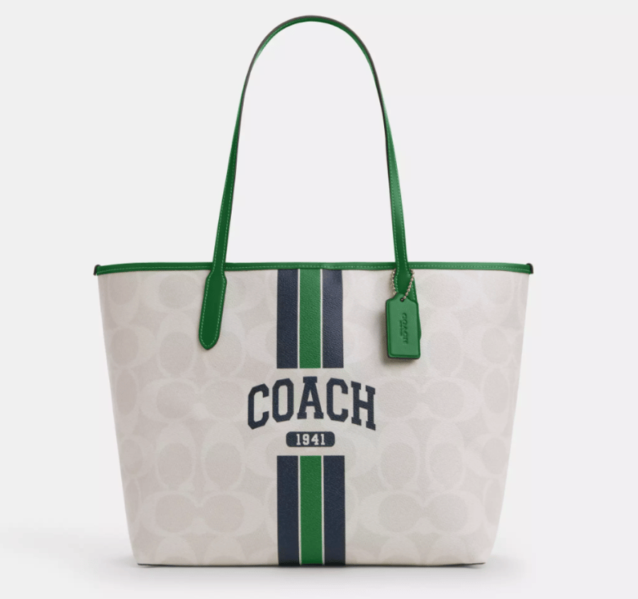 City Tote In Signature Canvas