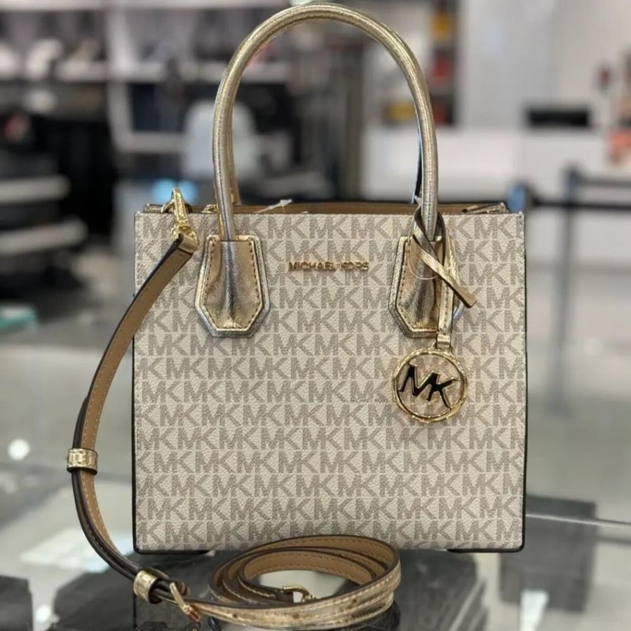 Mercer medium pebbled leather crossbody bag