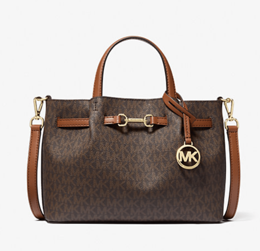 Carson Small Signature Logo Satchel