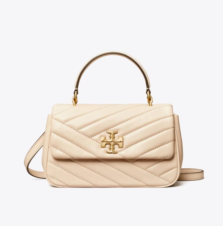 KIRA CHEVRON TOP-HANDLE BAG