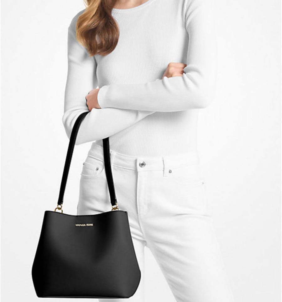 Pratt Medium Signature Logo Shoulder Bag