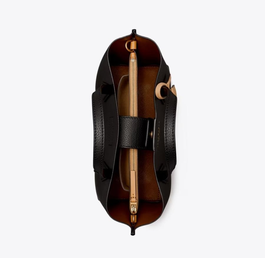 SMALL PERRY TRIPLE-COMPARTMENT TOTE BAG