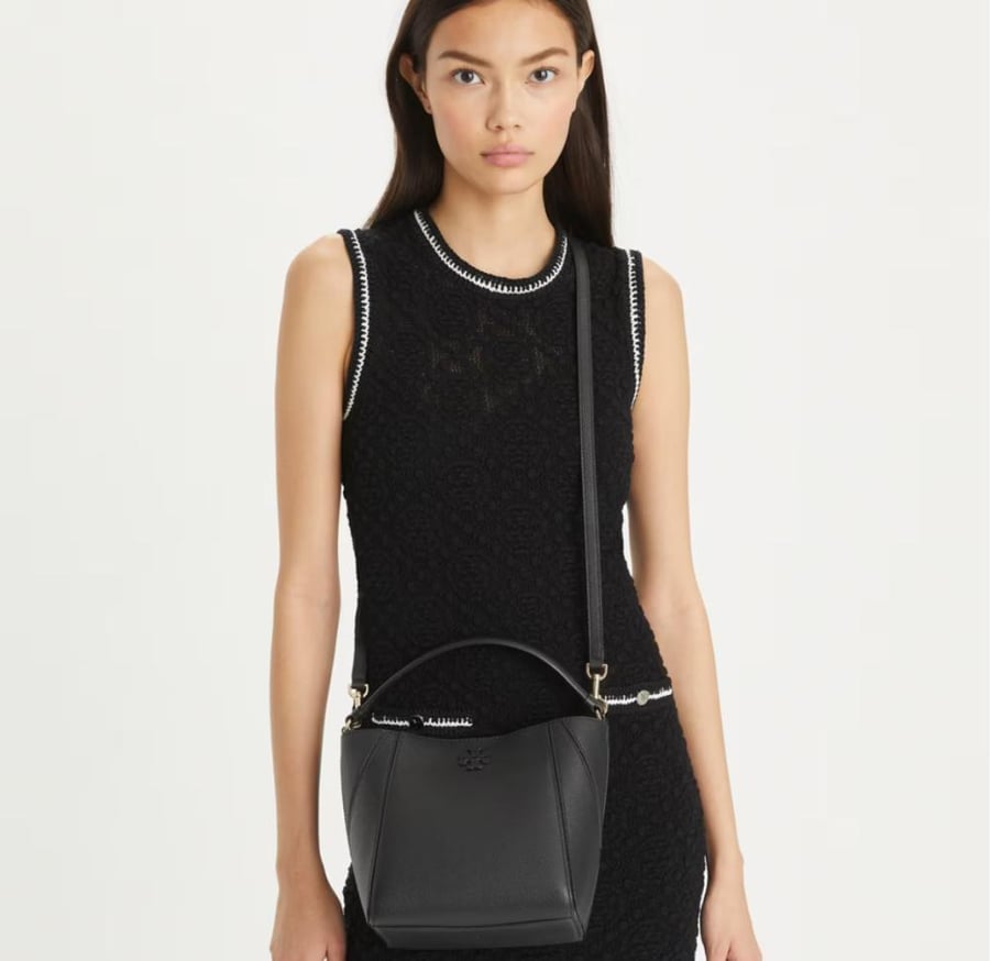 SMALL MCGRAW COLORBLOCK BUCKET BAG