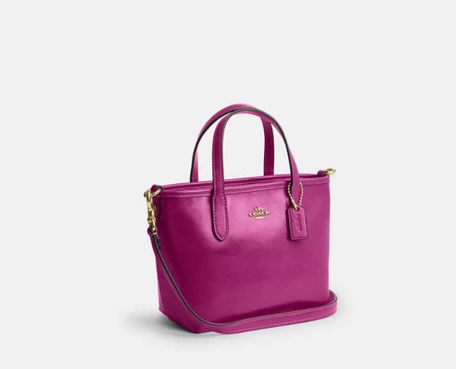 City Mini Tote Bag In Signature Canvas