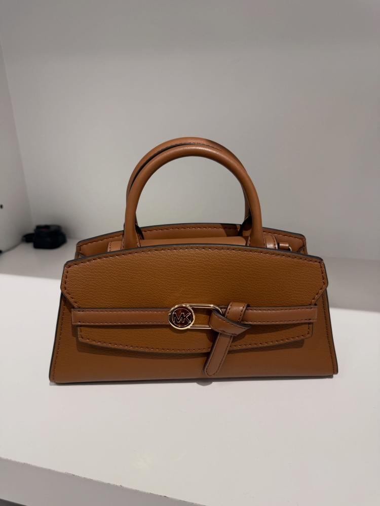 Greta Small Leather Satchel