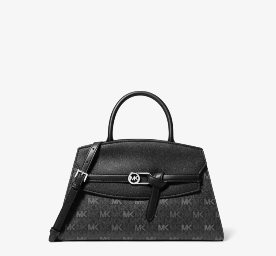 Greta Medium Embossed Satchel