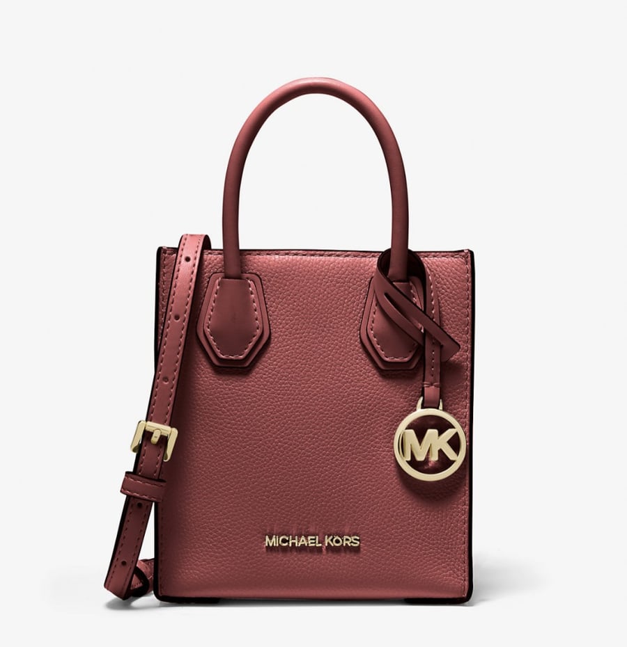 Mercer Extra-Small Pebbled Leather Crossbody Bag