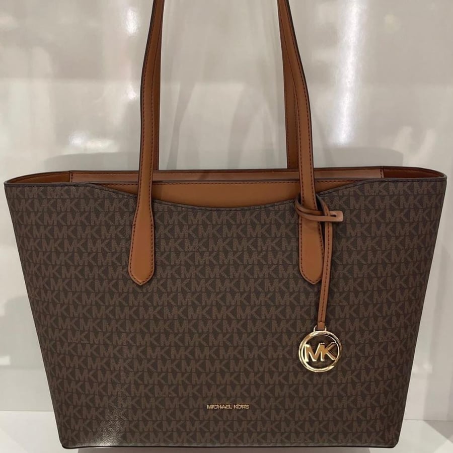 Arden Large Signature Logo Tote Bag